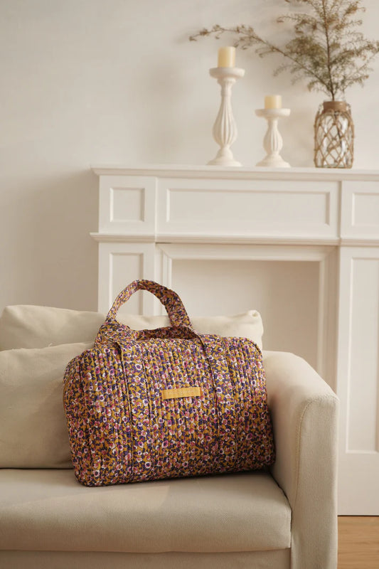 Sac week end Champs doré