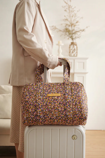 Sac week end Champs doré