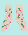 Chaussettes à paillettes Radis