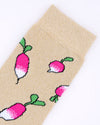 Chaussettes à paillettes Radis
