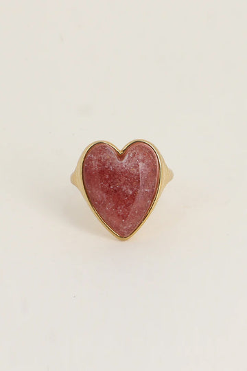 Bague Clémence - Quartz fraise