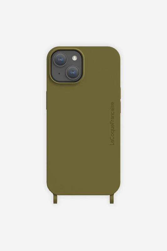 Coque Iphone Soft Touch Kaki