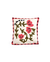 Coussin Influence coquelicot rose