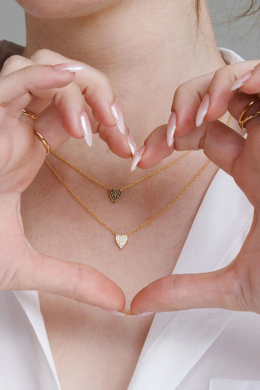 Collier Crystal Heart