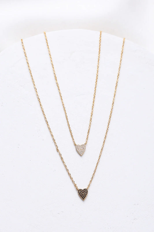 Collier Crystal Heart
