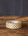 Masking Tape déco - Dot gold