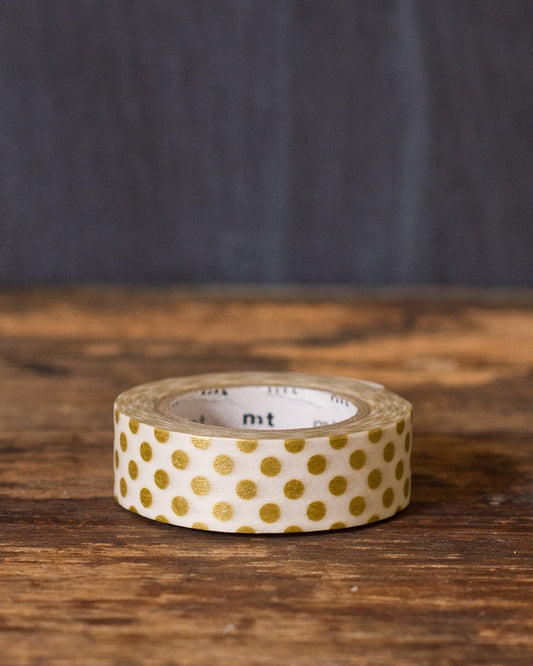 Masking Tape déco - Dot gold