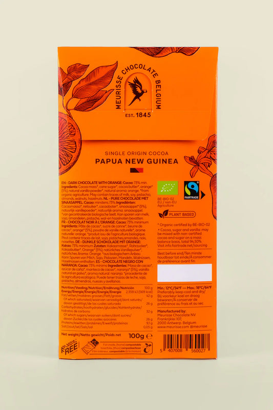 Chocolat noir à l'Orange