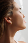 Boucles d'oreilles Flora hoop