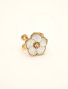 Bague Florens - Nacre Blanche