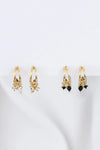 Boucles d'oreilles Gia hoop