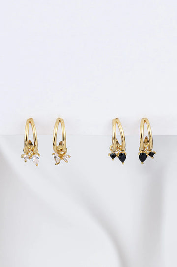 Boucles d'oreilles Gia hoop