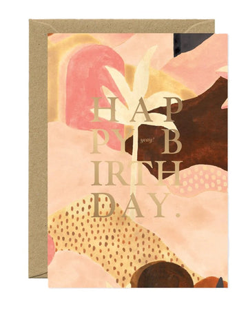 Carte postale Birthday californian desert