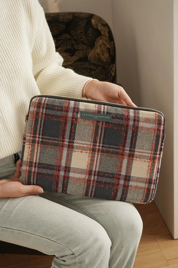 Pochette ordinateur 13-14'' Highland Bleu