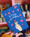 Affiche "Je t'aime en anglais" A5