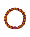 KKNEKKI Bordeaux orange glitter Stripe