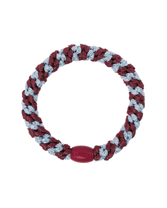 KKNEKKI Rosewood seablue glitter Stripe