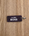 Porte-clés "La big boss" - Violet