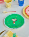 Lot de 6 cuillères à café imprimé Snoopy