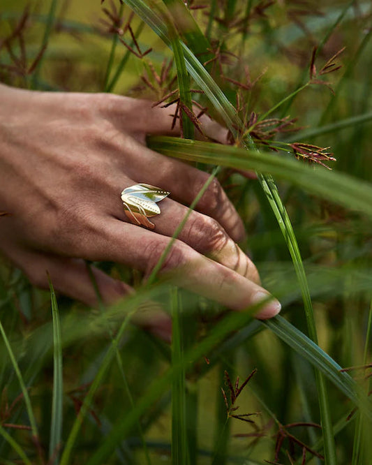 Grande bague Magnolia