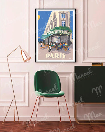 Poster Boulevard Saint Germain