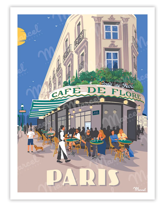 Poster Boulevard Saint Germain