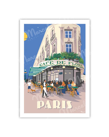 Carte Postale Boulevard Saint Germain