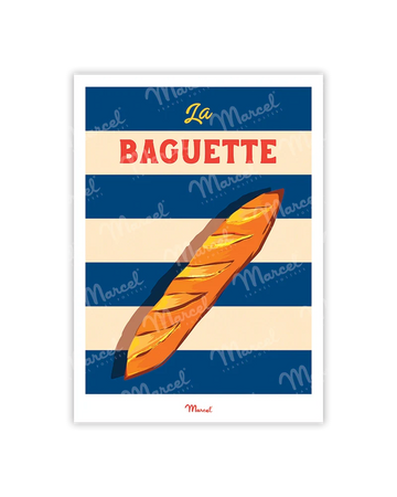 Carte Postale La baguette