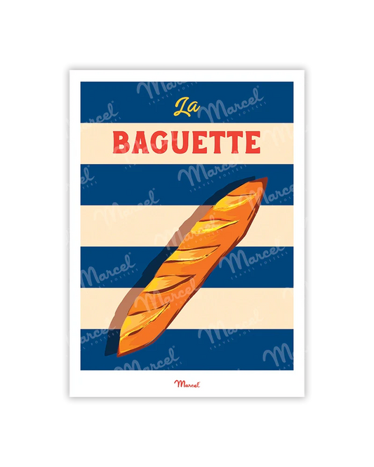 Carte Postale La baguette