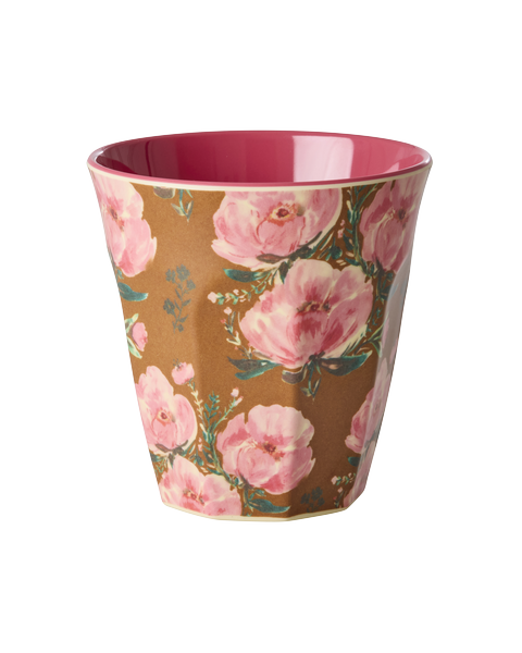Gobelet Floral fiesta rose