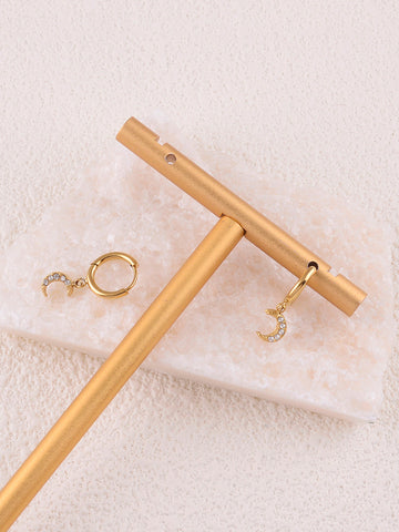 Boucles d'oreilles Moon