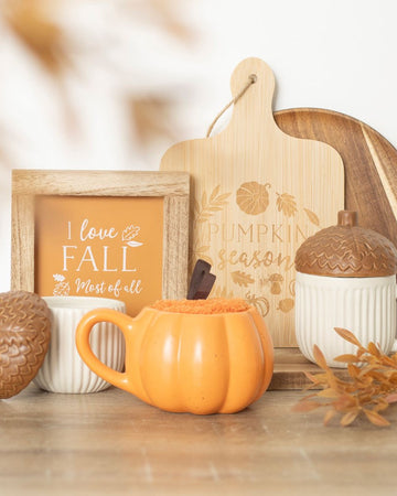 Set Mug et Chaussettes d'automne