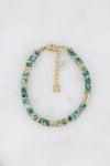 Bracelet Olivine - Agate mousse