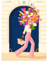Peinture au numéro Parisian door