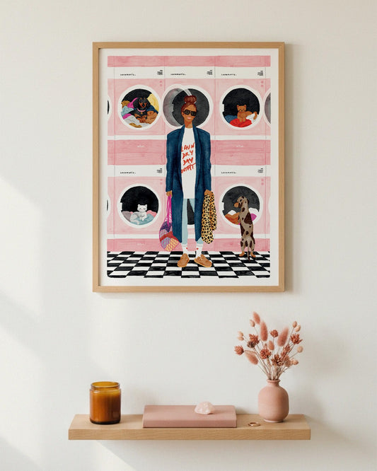 Petite affiche Laundry Day