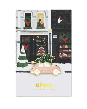 Pin's - Xmas Car