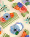 Pince à cheveux XL Grand Bouquet de fleurs