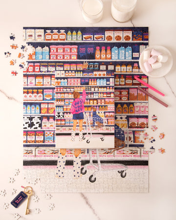 Puzzle Sugar Market - 1000 pièces
