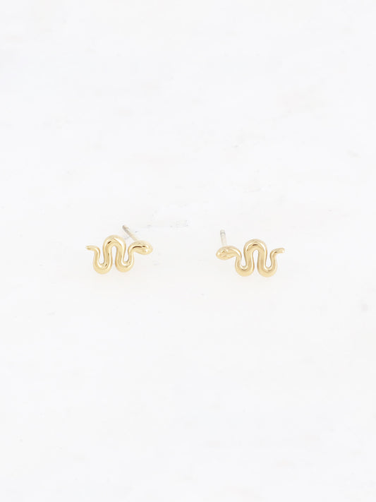 Boucles d'oreilles Serpent