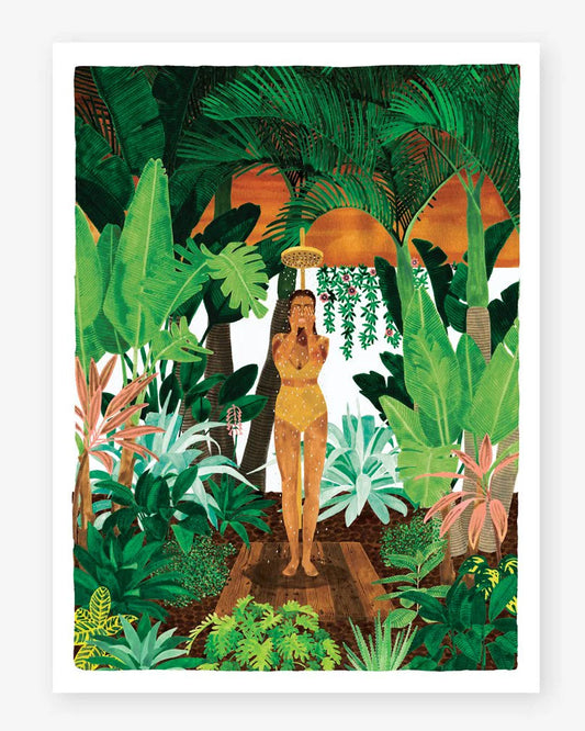 Petite affiche Summer shower