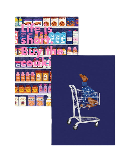 Set de 2 carnets - Sugar Market