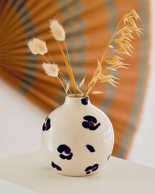 Soliflore en céramique Mediterranea - Léopard