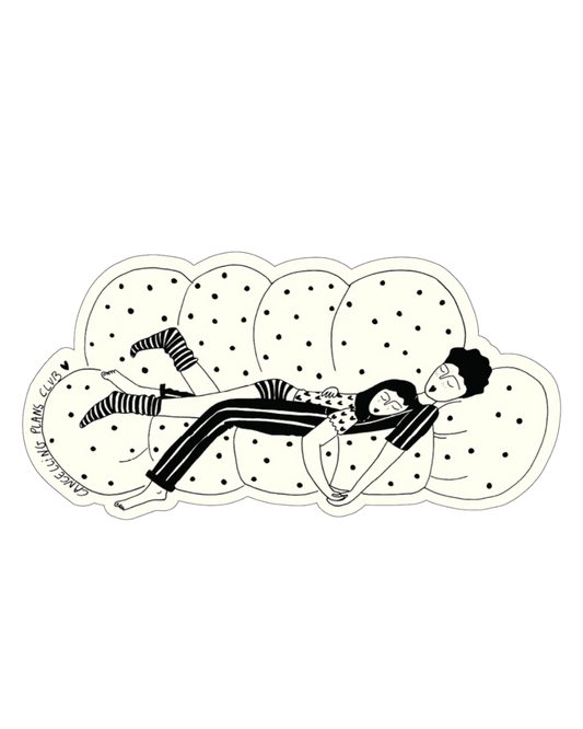 Sticker vinyle Cancelling plans club