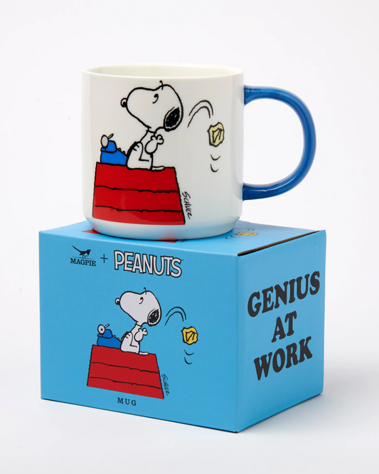 Mug Snoopy - Genius at work