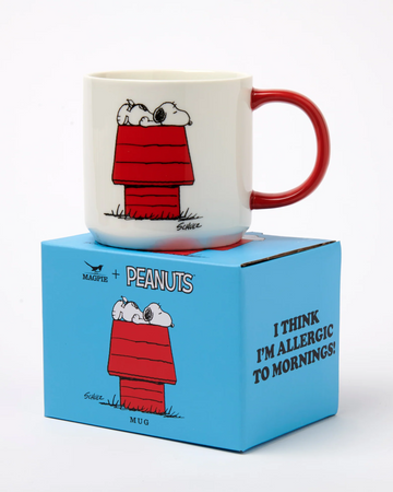 Mug Snoopy - Allergic to mornings