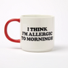 Mug Snoopy - Allergic to mornings