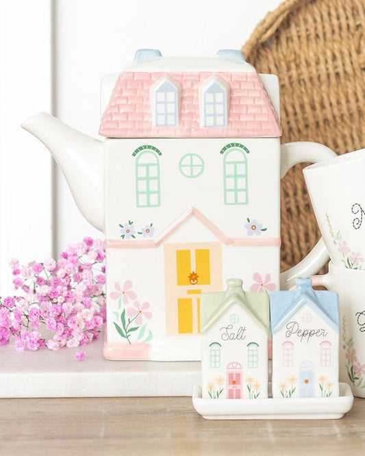 Théière Cottage pastel