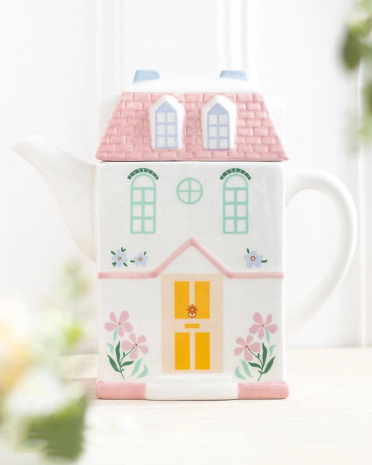 Théière Cottage pastel