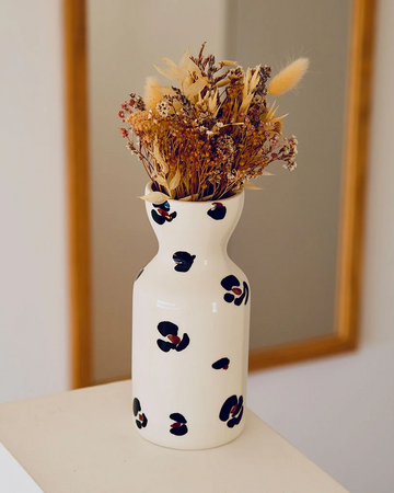 Totem en céramique Mediterranea - Léopard