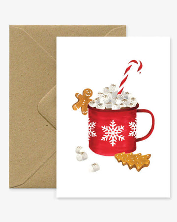 Carte postale Mug Hot Chocolate